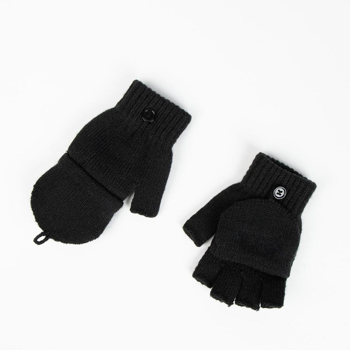 Set gorro y guantes infantil unisex "Wednesday"