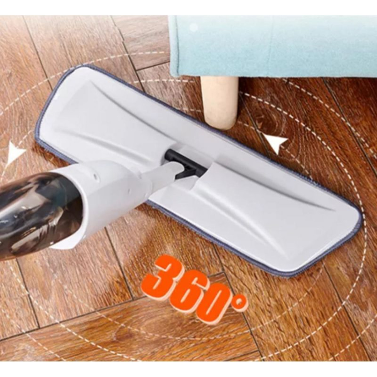 Serpillière avec jet d'eau Herzberg HG8115