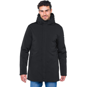 Chaqueta Hot Buttered Fraser acolchada con capucha Negro