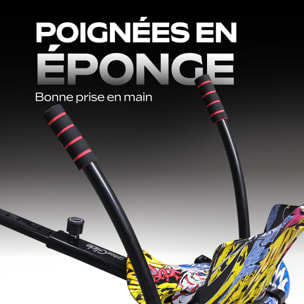 Hoverboard UrbanGlide 65 Lite + KART – 15km/h - Moteur 500W - Autonomie Jusqu'a 20 km - Pneu 6.5" Plein - Batterie 25.9V/4Ah - Poids 10Kg