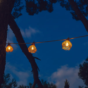 Guirlande solaire ROTILIA 10 LED 8M