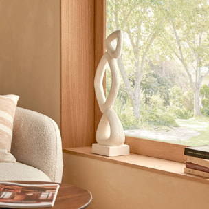 Déco à poser Wonj H.68,5cm magnésie