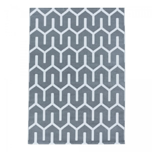 Tapis salon et chambre tissé motif scandinave FOBO