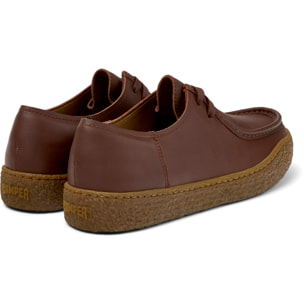 Scarpe stringate - CAMPER Peu Terreno - Marrone - Pelle liscia