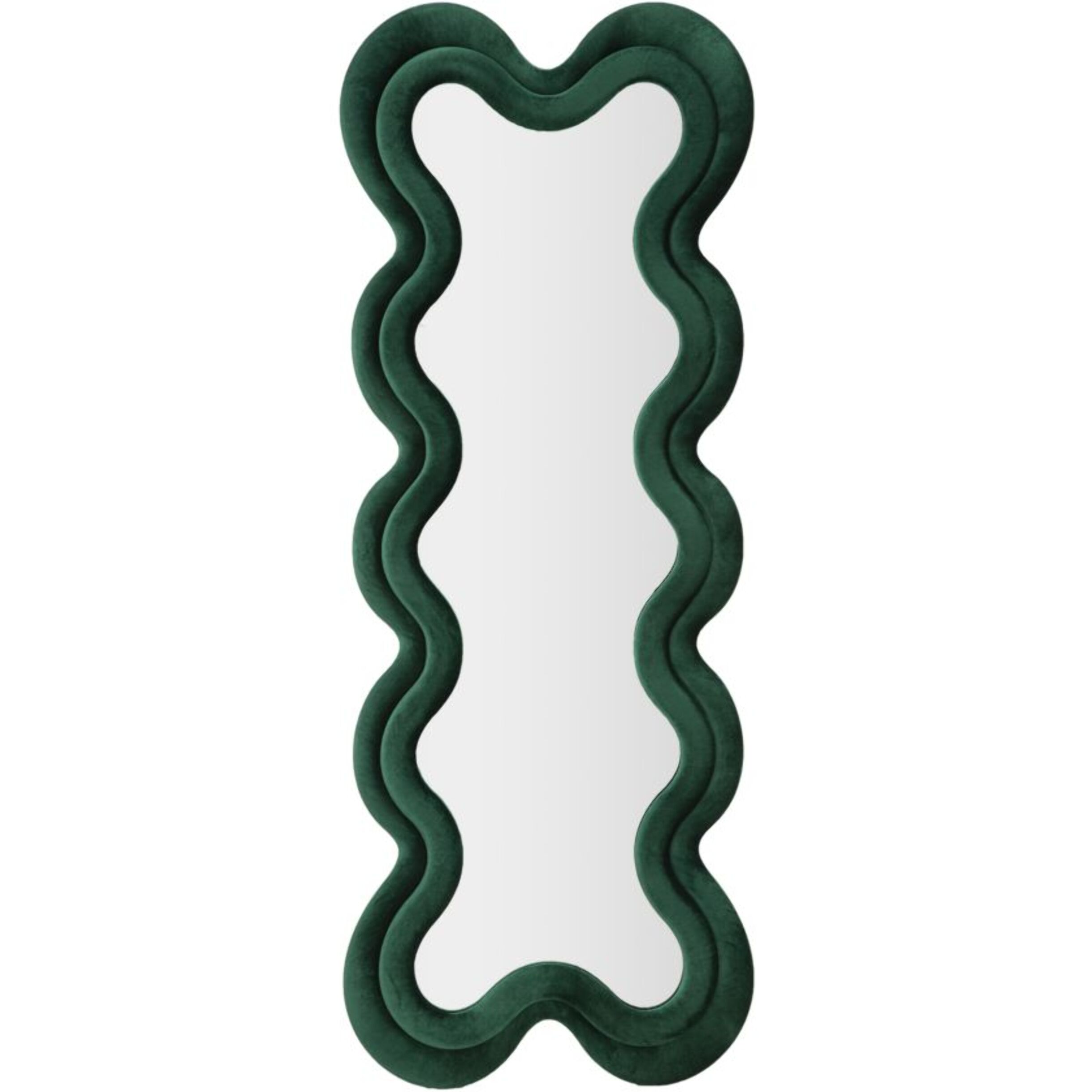 SPECCHIO DA MURO MONICA VERDE CM 58X4X160