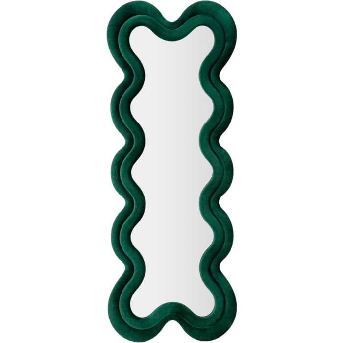 SPECCHIO DA MURO MONICA VERDE CM 58X4X160