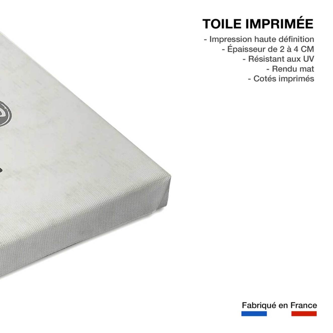 Tableau zen circle japonnais Toile imprimée