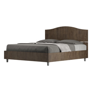 Letto senza rete 160x200 noce Dores