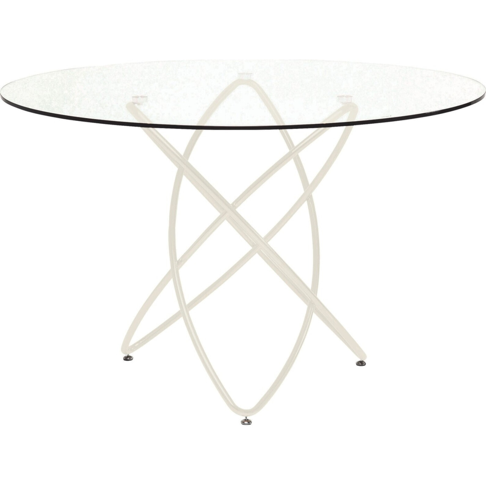 Table Molekular 120cm beige Kare Design