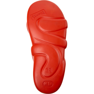 Sandalias - CAMPER Kobarah Flat - Rojo - Sintético