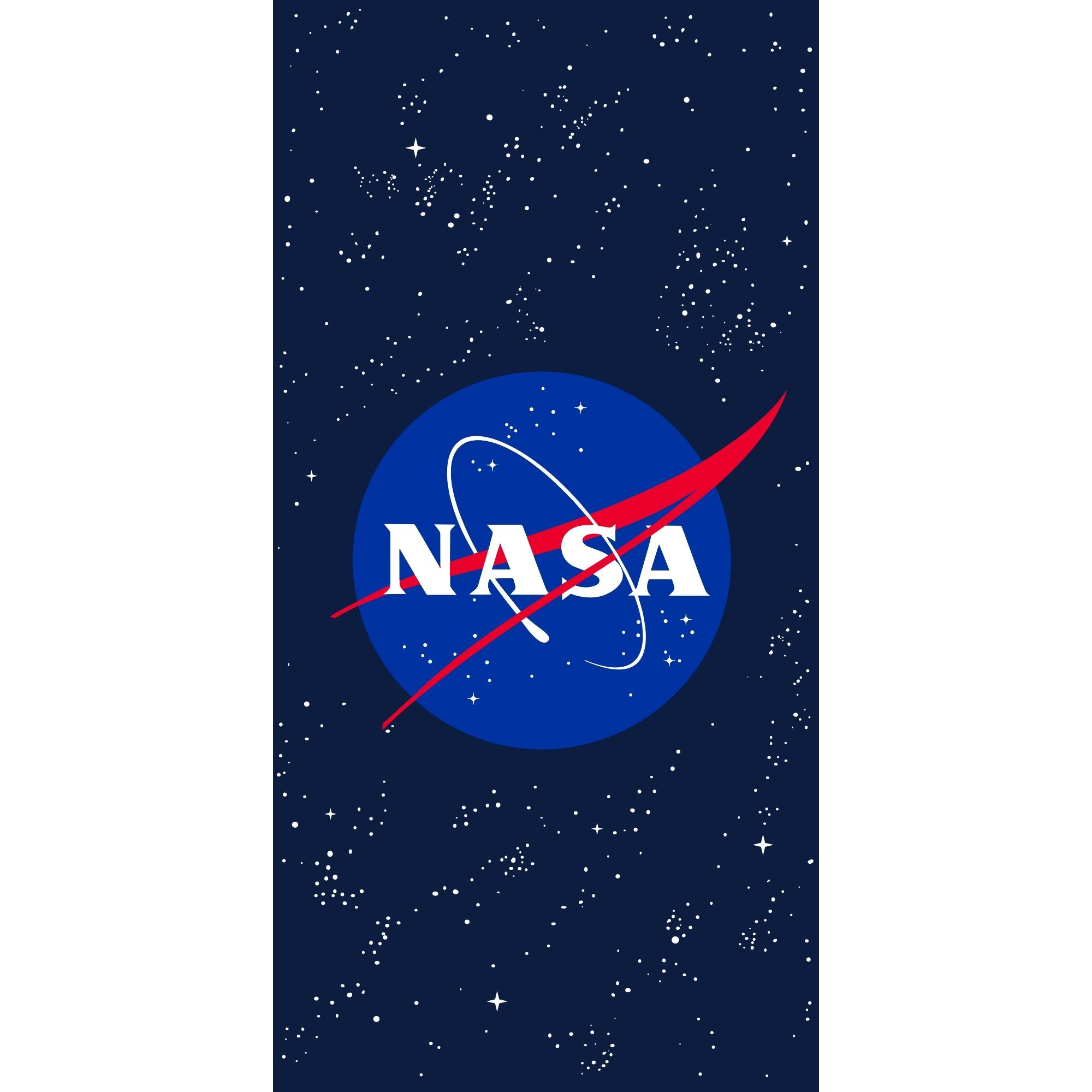 Drap de plage imprimé 100% coton, NASA STAR