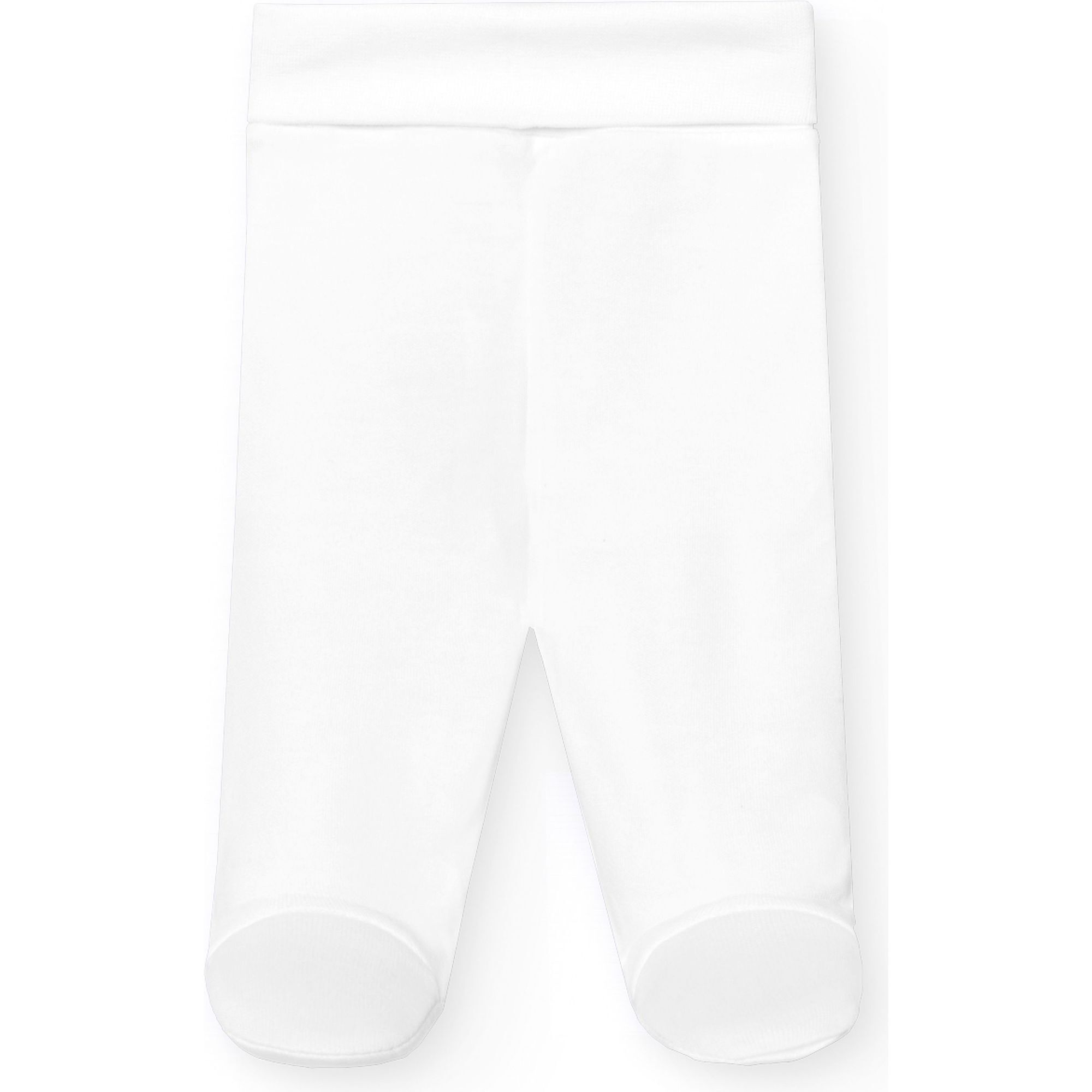 Polaina bebé algodón elástico con pies