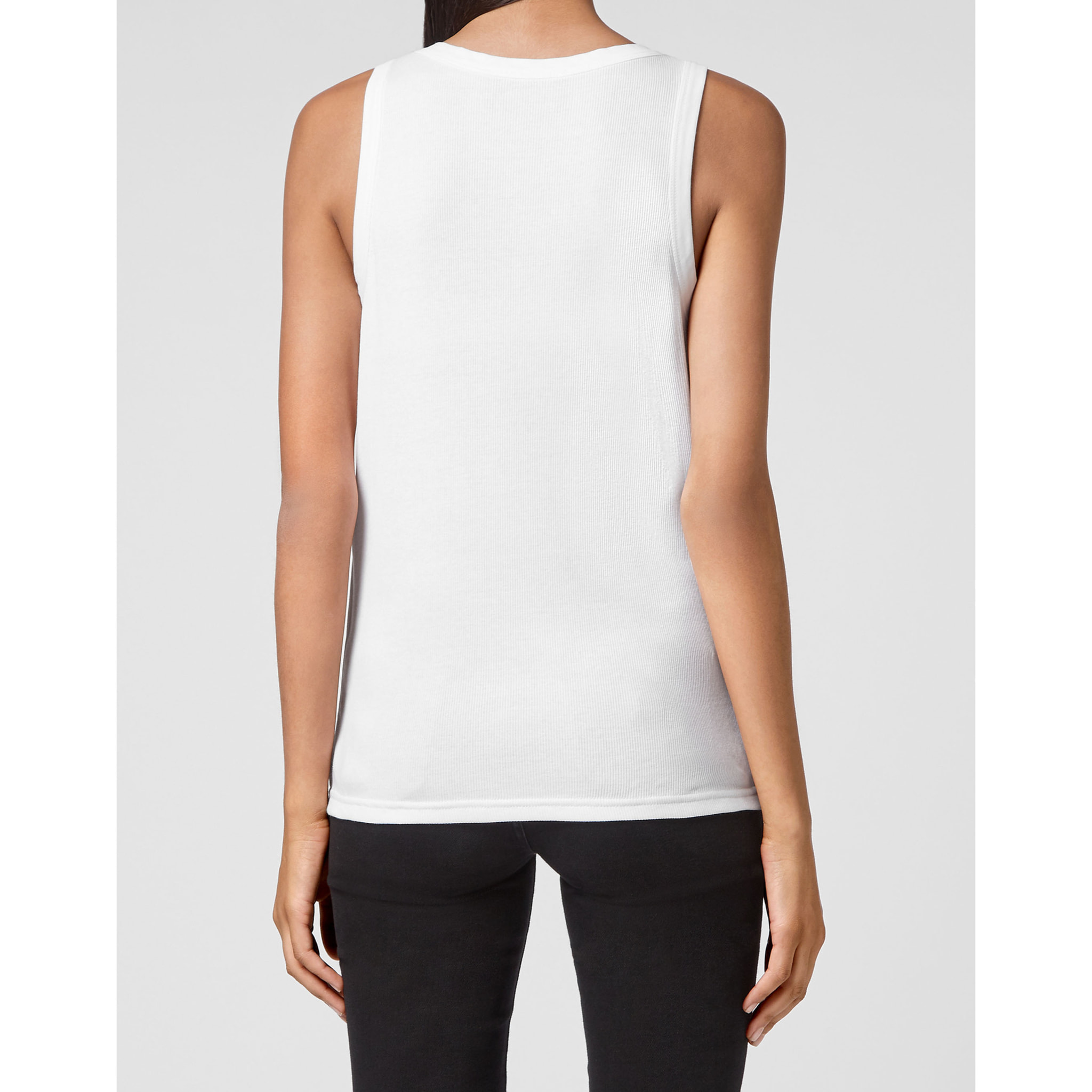 PHILIPP PLEIN Camiseta de tirantes SKULL