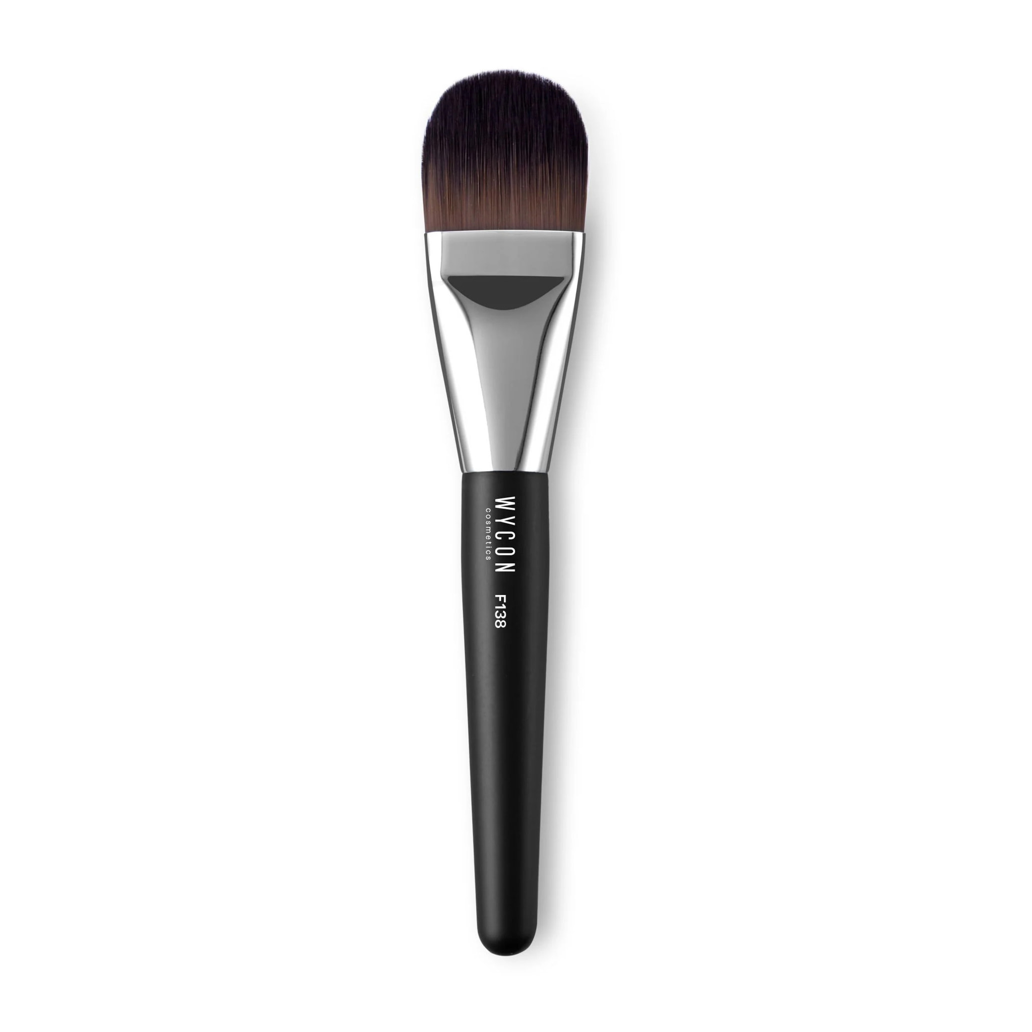 F138 - WIDE SLIM FOUNDATION BRUSH Pennello viso piatto per fondotinta liquidi