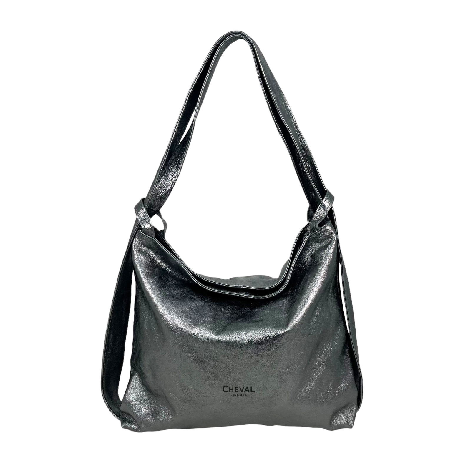 Bolso de hombro Cheval Firenze Ogma Plata