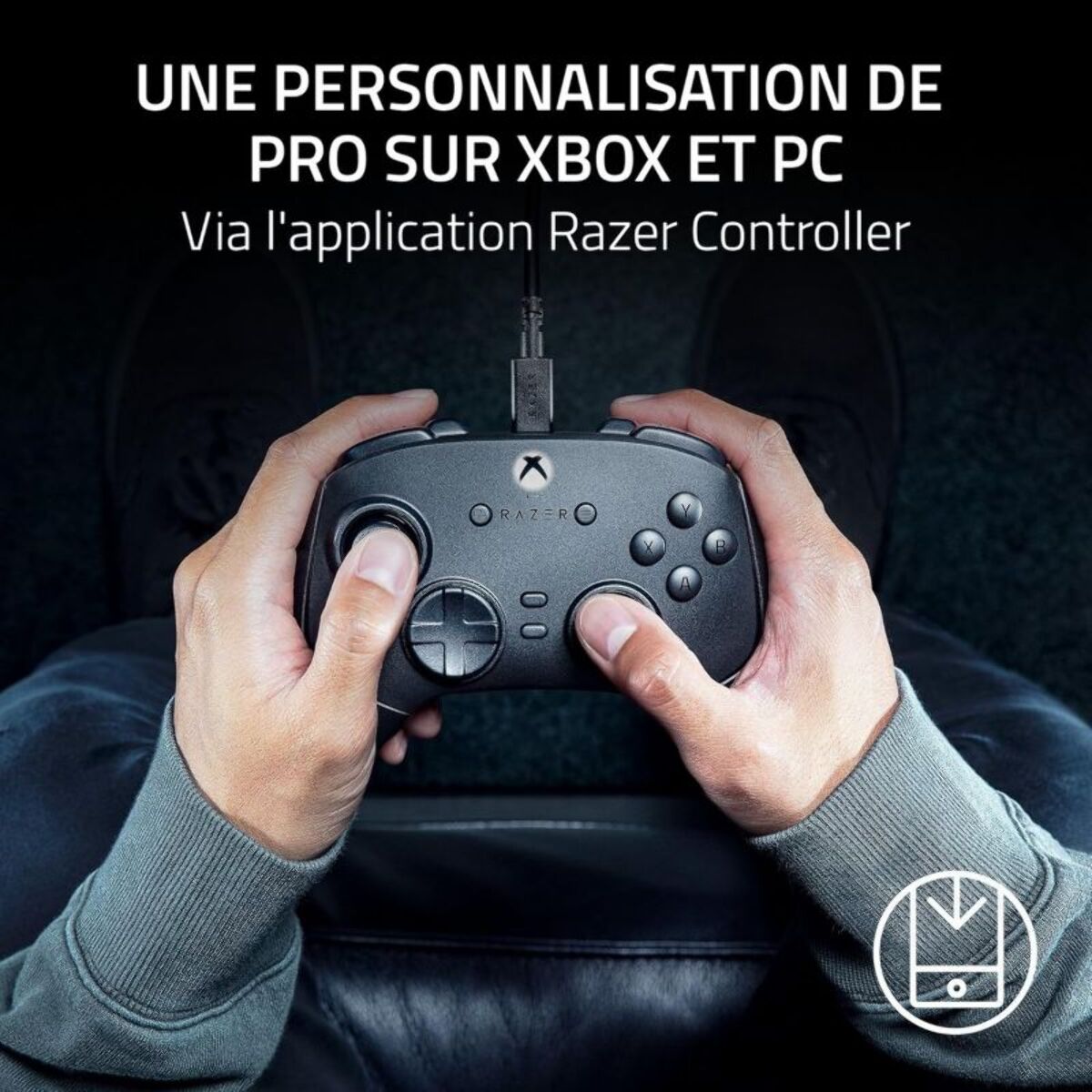 Manette RAZER Wolverine V3 Tournament Ed Noir