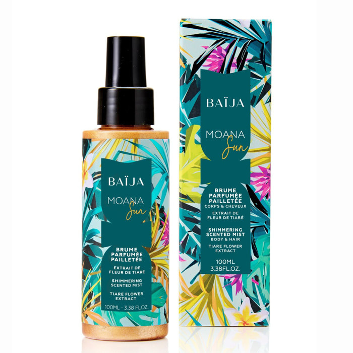 Moana - Brume Corps & Cheveux Parfumée Pailletée 100ml