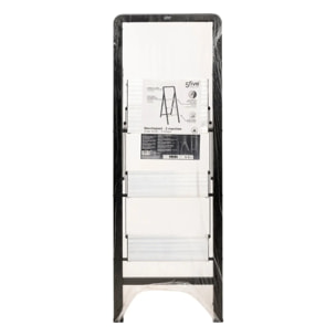 Marchepied en aluminium gris 3 marches H105cm