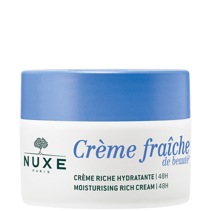 Crème Riche Hydratante 48h - Crème fraîche de beauté® - peaux sèches à très sèches, même sensibles