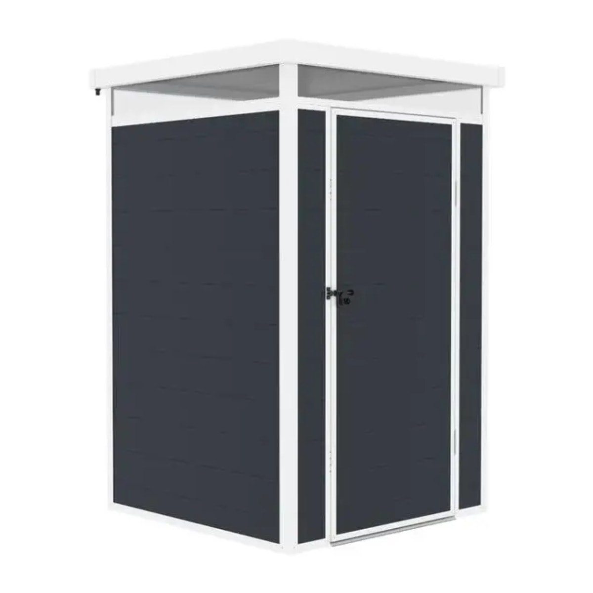 Abri de jardin en résine Tino – Toit plat