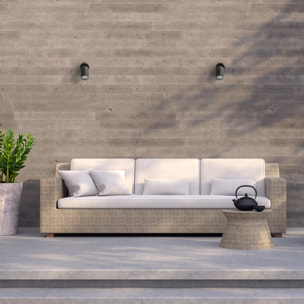 FORLIGHT Pixa Simple alique de uso interior y exterior para bombilla GU10 en color negro