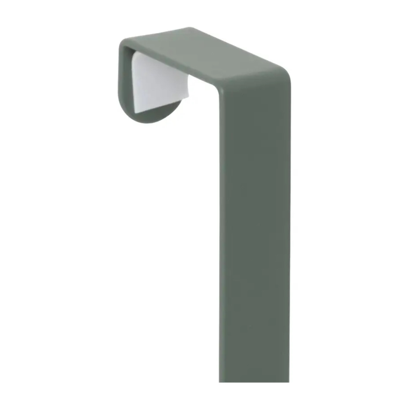 Patère accroche-porte 4 crochets Cassie vert et bois