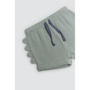 Set per neonati 3 pezzi: maglietta, pantaloncini e bandana Crocodino