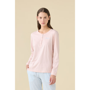 Pigiama donna estivo in cotone articolo romantic. Noidinotte