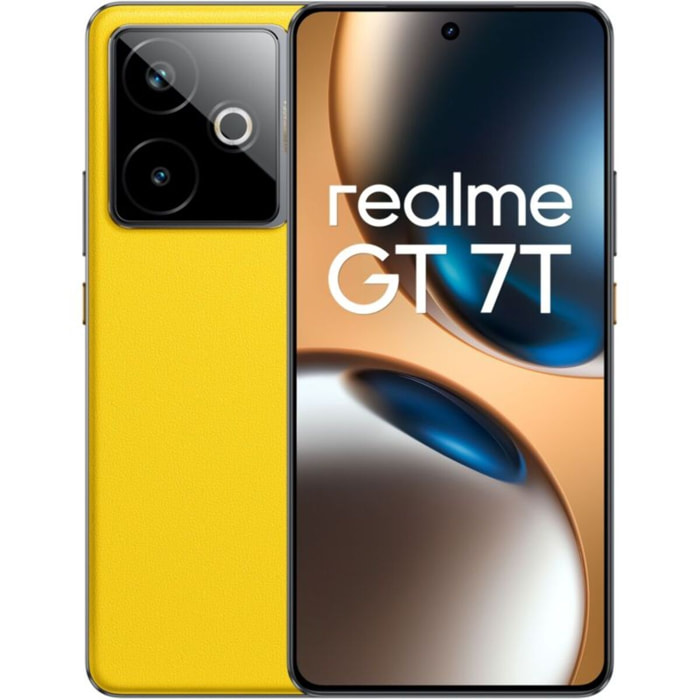 Smartphone REALME Pack GT7T Jaune 512Go + Chargeur 120W 5G