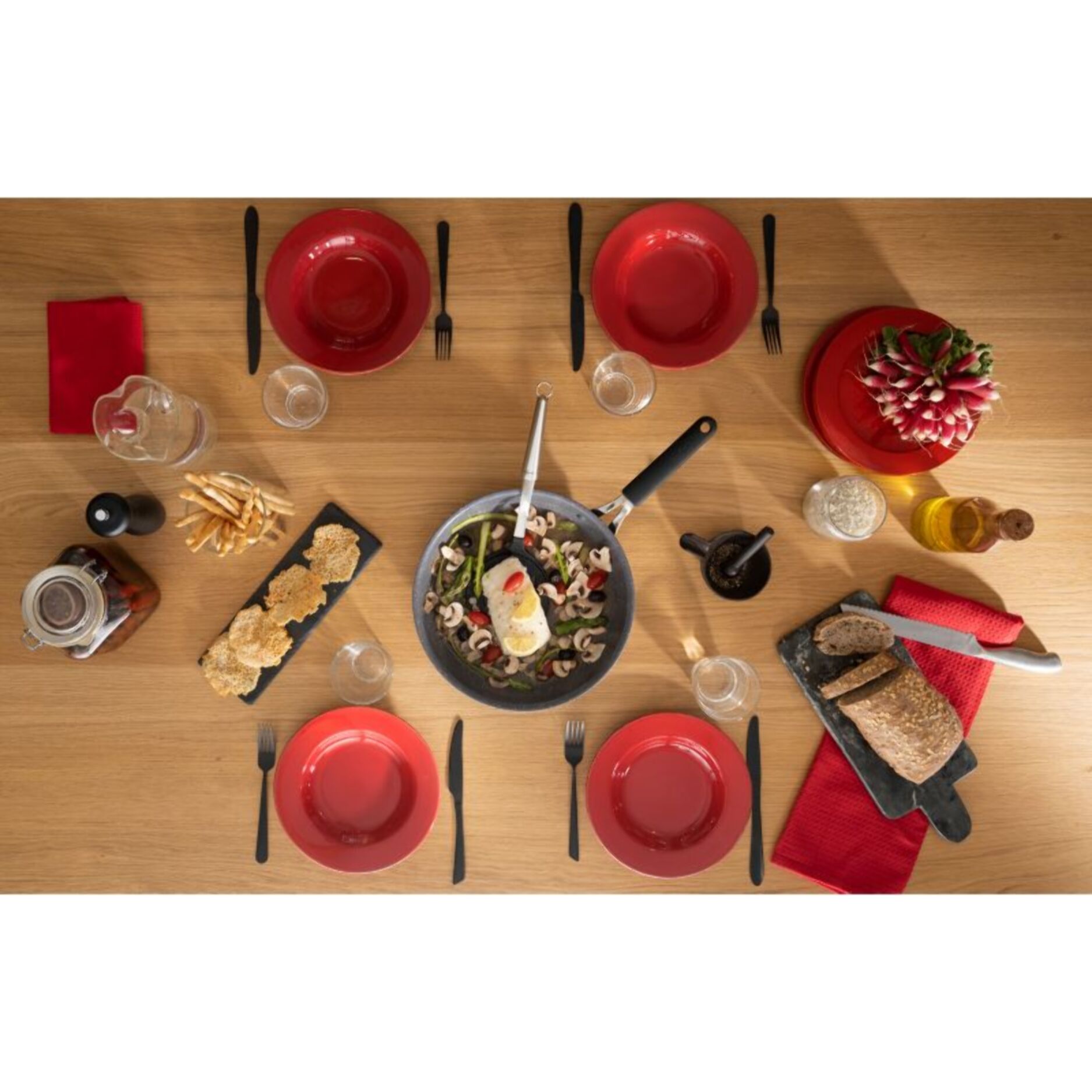 Batterie de cuisine LAGOSTINA Tempra mineral 2 pièces