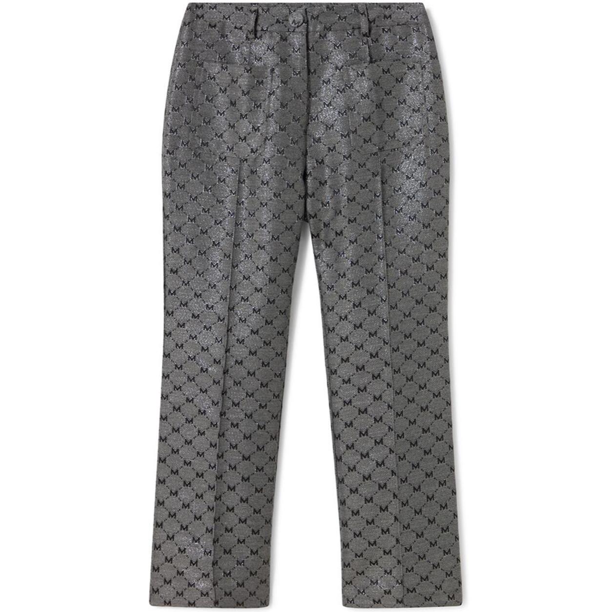 Pantaloni svasati in jacquard M