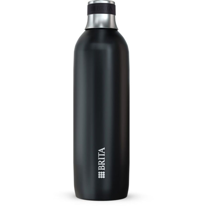 Bouteille isotherme BRITA isotherme noire sodaTRIO 1L