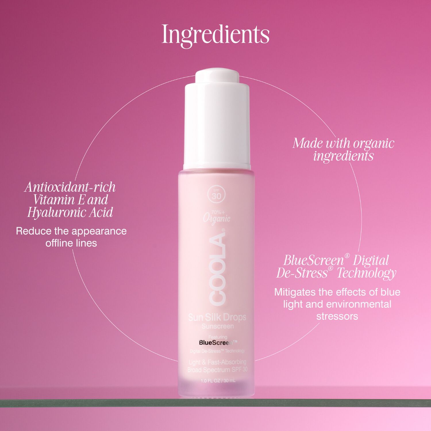 Sun Silk Drops SPF30 - Sérum solaire