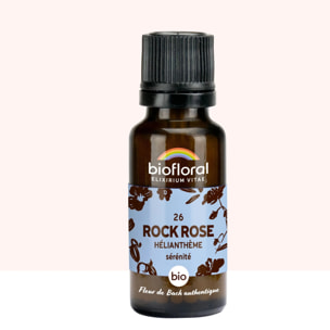 Biofloral - 26 Rock Rose, Hélianthème - Bio - 19,5 gr
