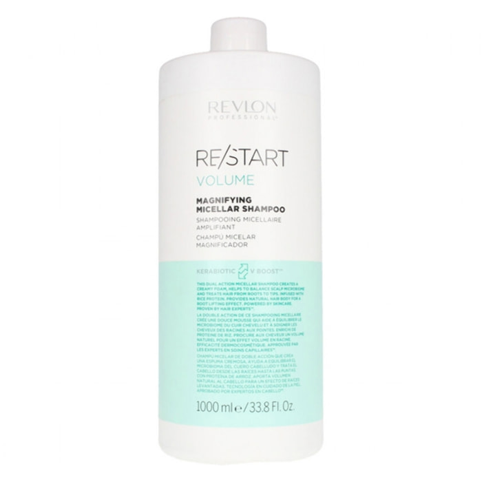 REVLON PROFESSIONAL Restart Volume Magnifying Micellar Shampoo 1000ml