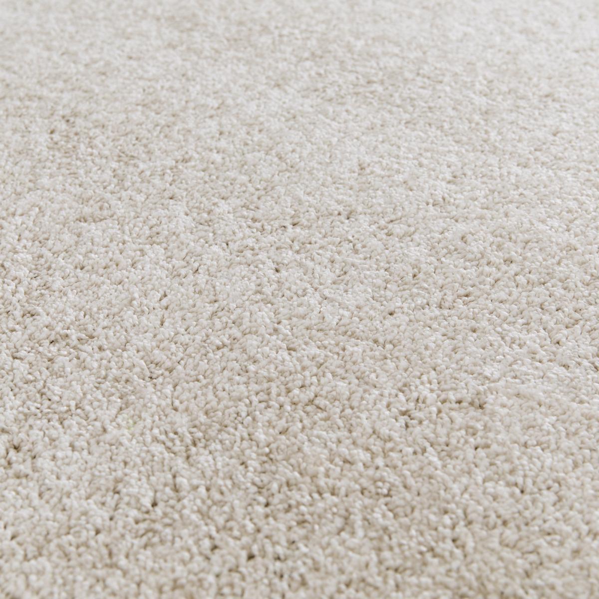 Tapis salon et chambre tissé motif uni LUBU