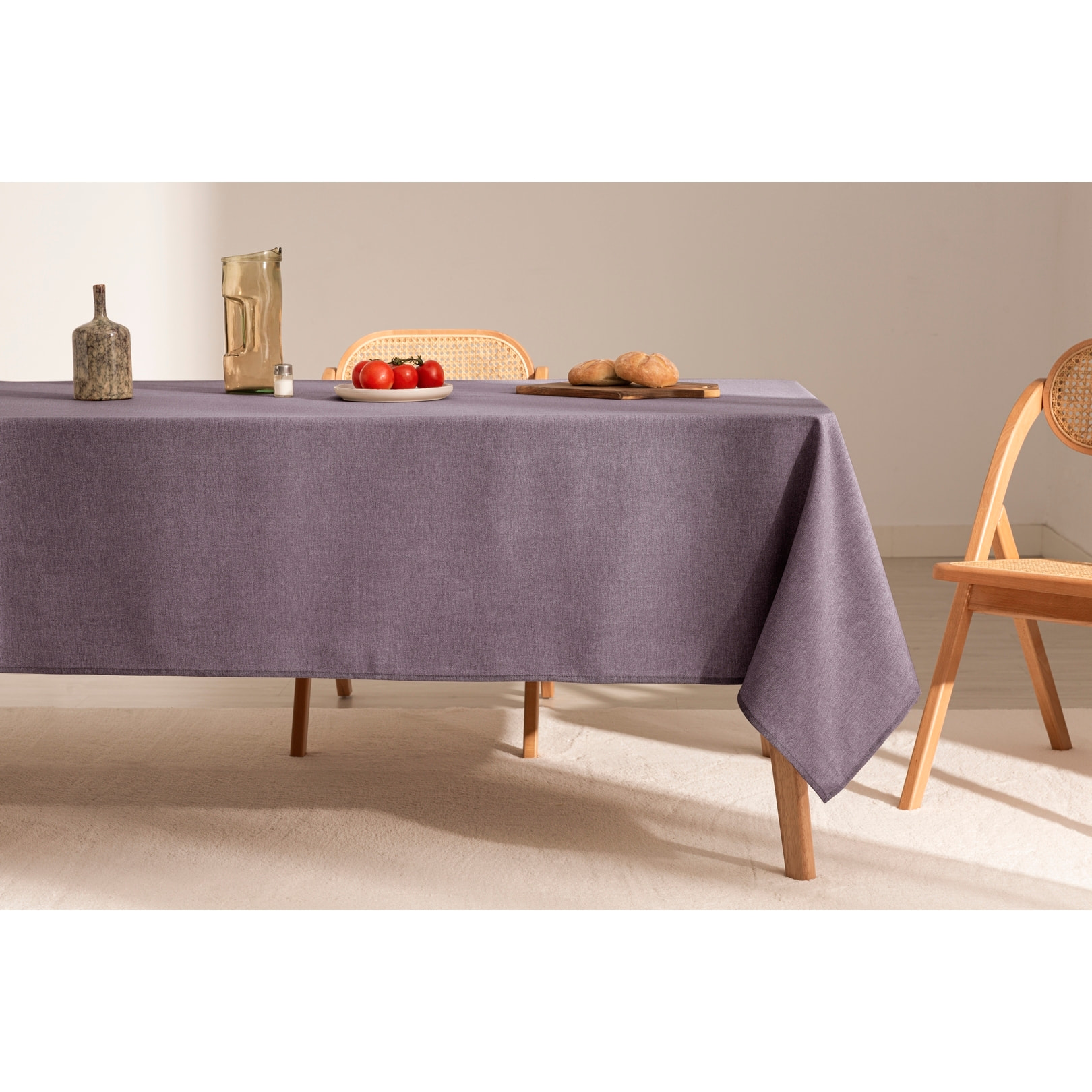 Nappe anti-tâches SENA MAUVE