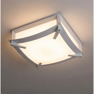 LEDS C4 Plafon Ip44 Mark E27 60W Blanco