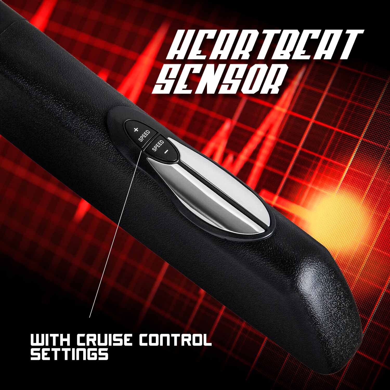 DYNAMIC - Tapis Roulant Elettrico Pieghevole 2200W inclinazione automatica, sospensioni ammortizzate autolubrificazione app system