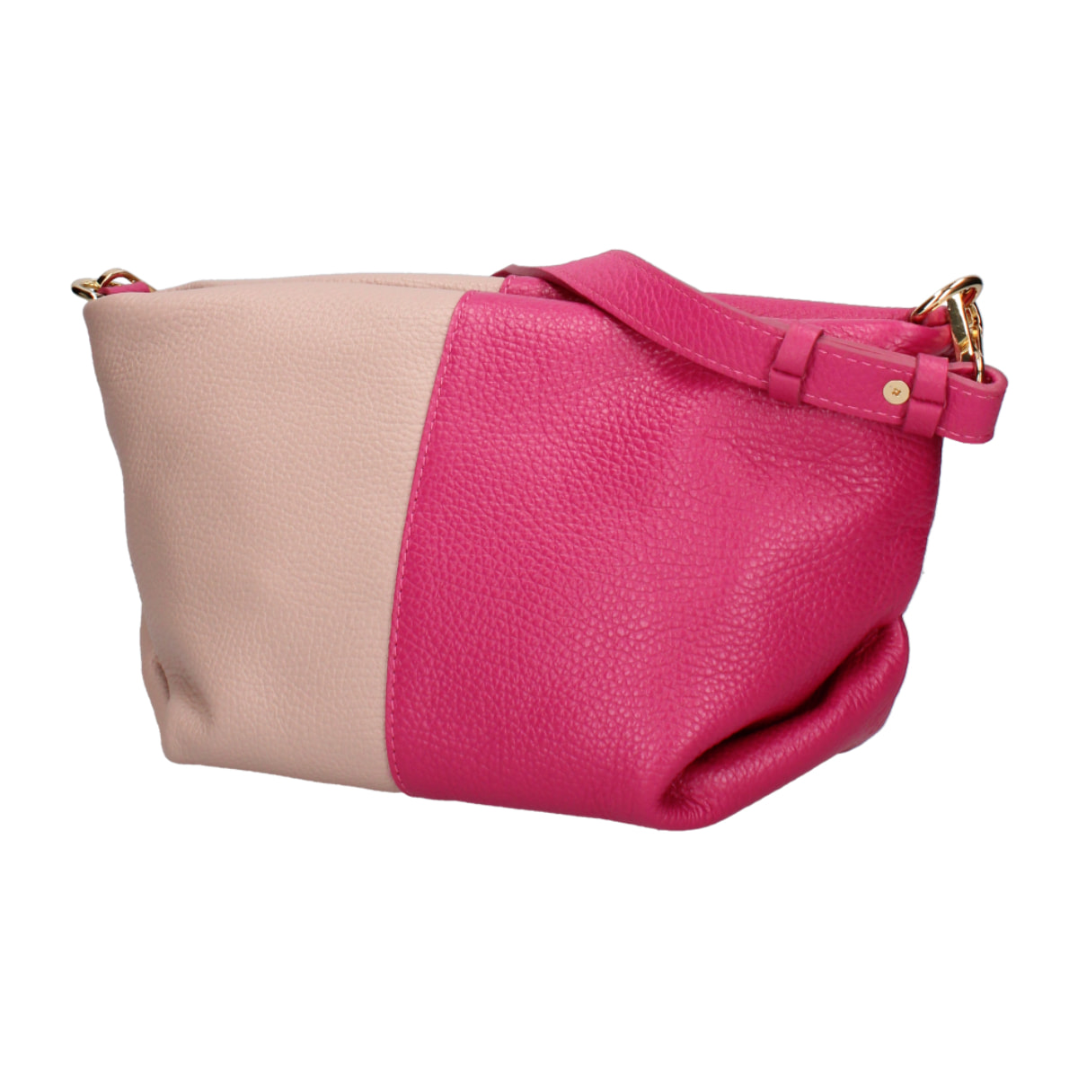 Borsa a spalla da donna In Vera pelle Made in Italy 30x15x12 cm