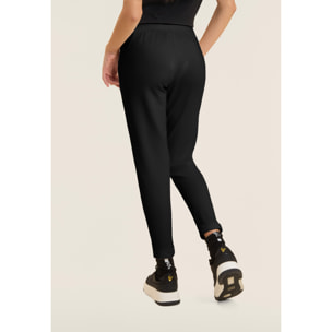 Pantaloni Sportivi Cropped con risvolto e strass FREDDY