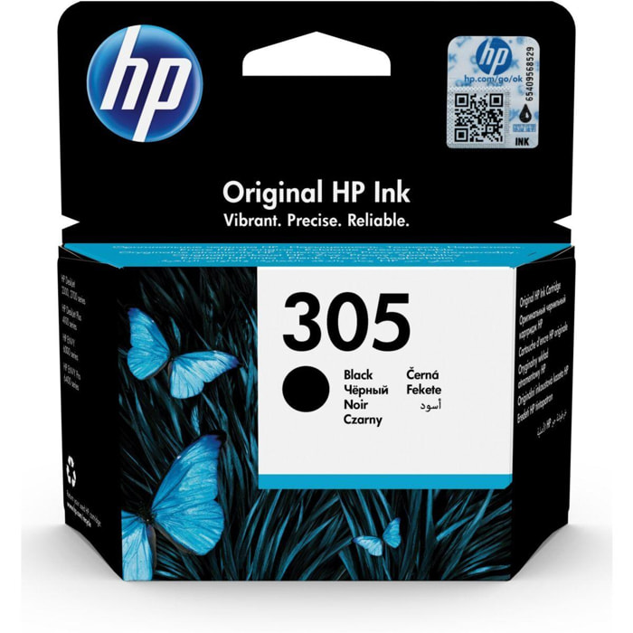 Cartouche d'encre HP 305 noire