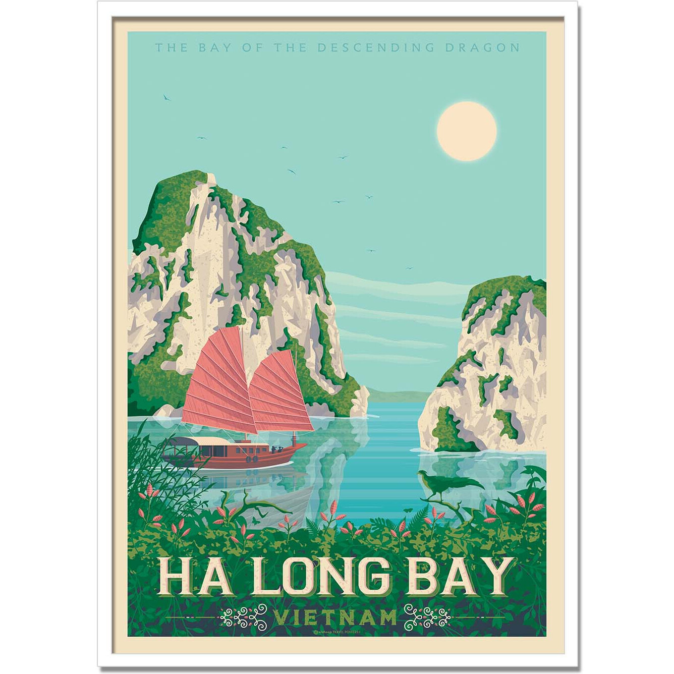 Affiche - Halong Bay - Olahoop Travel Posters