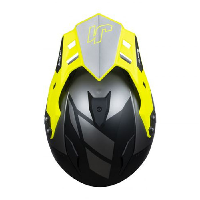 CASCO JUST1 J34 PRO OUTERSPACE BLACK - TITANIUM - YELLOW FLUO