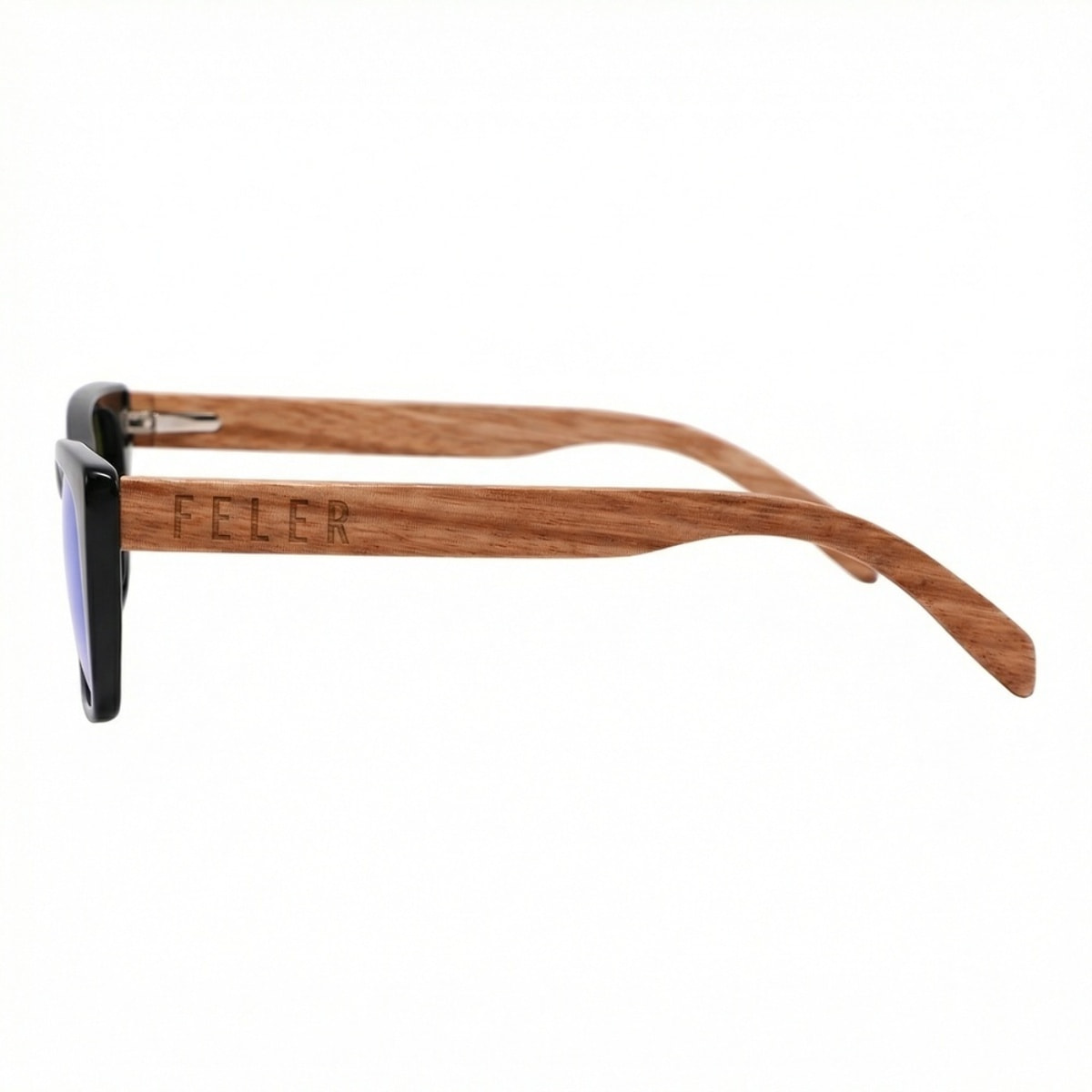 Gafas de Sol Feler 1541M-4 Polarizadas de Madera Unisex 50 mm