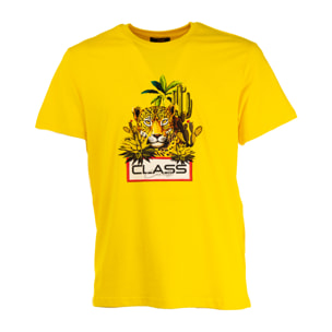 CAVALLI CLASS t-shirt uomo yellow