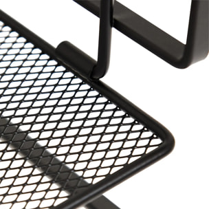 Etagère suspendue Spacy noir