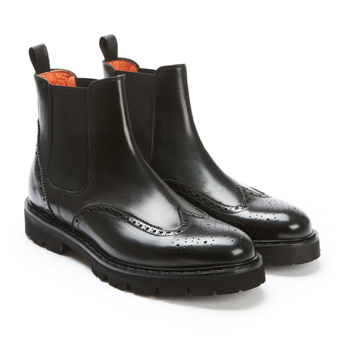 Stivaletto British Passport Nero