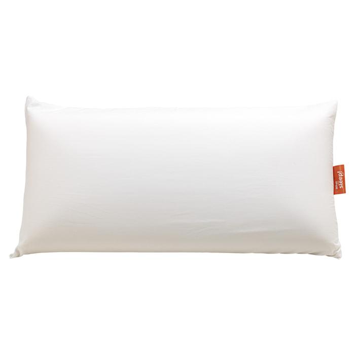 Almohada sostenible Viscoelástica, Firmeza Media, Alta Adaptabilidad, Certificado Oeko-Tex, Ideal Dormir de Lado, Reduce Tensiones Cervicales GUITAR · WHAT THE SLEEP
