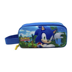 Borsa da toilette da viaggio Sonic 3D EVA Gamer Case.